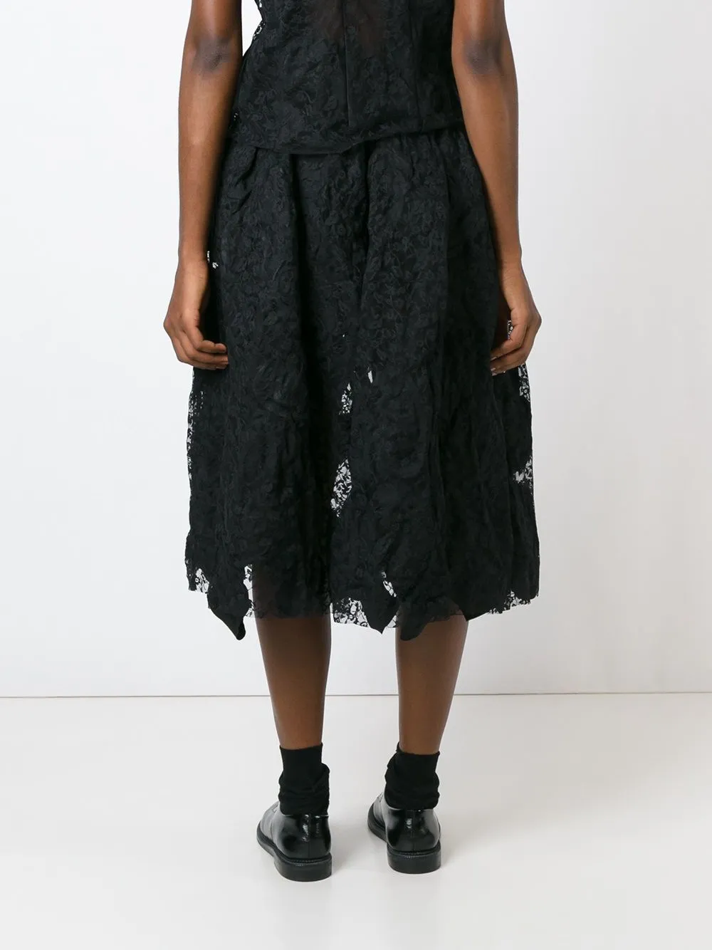 Reversible Lace Skirt