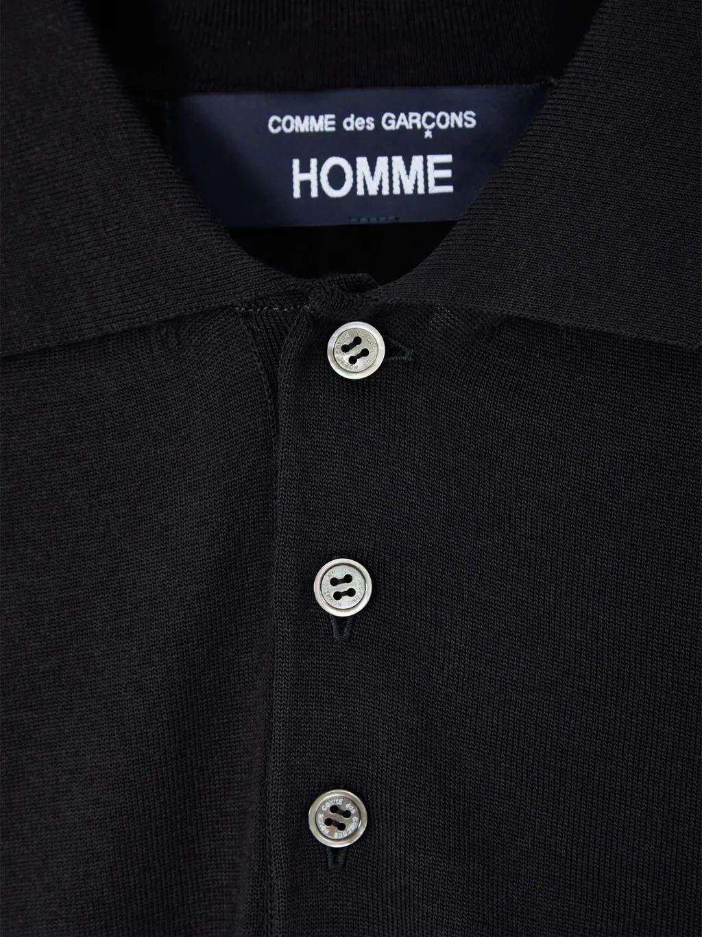 Long-Sleeved Polo Shirt