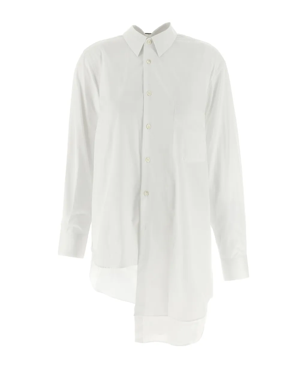 Asymmetric Hem Shirt