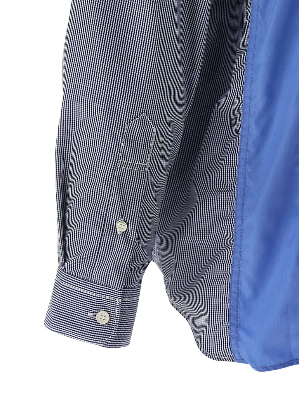 Patchwork Striped Shirt