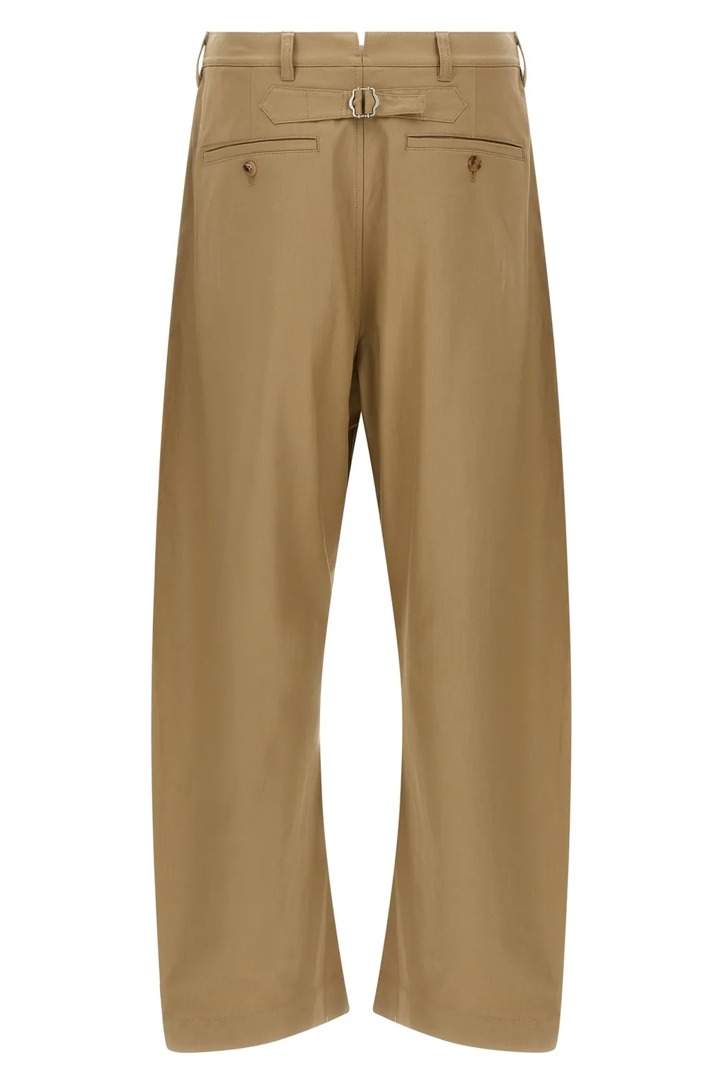 Triple Layer Wide-Leg Trousers