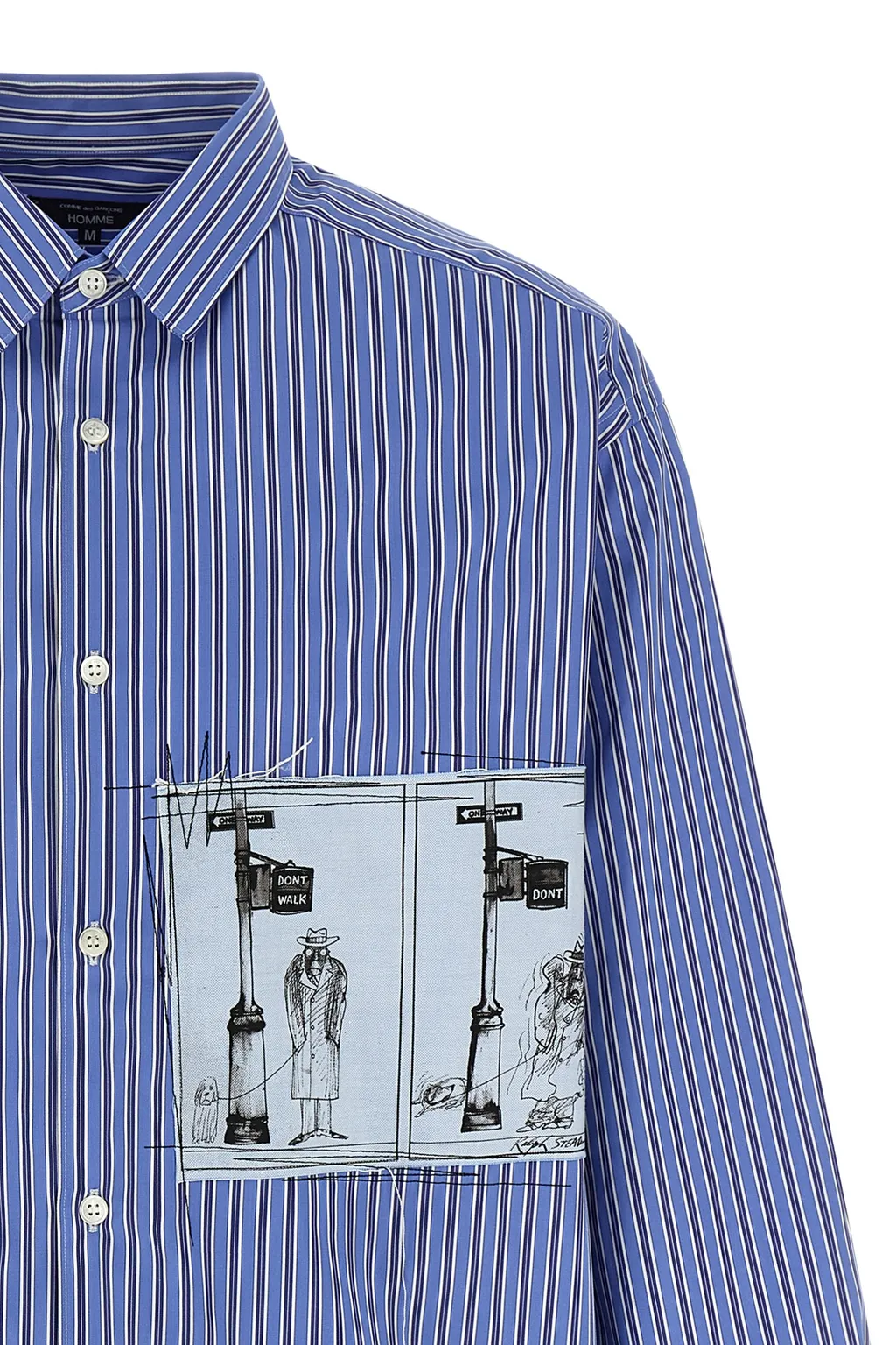 Striped Patches Shirt