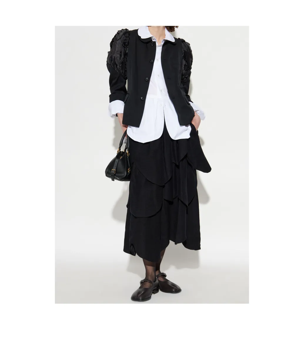 Long-Sleeved Suit Jacket