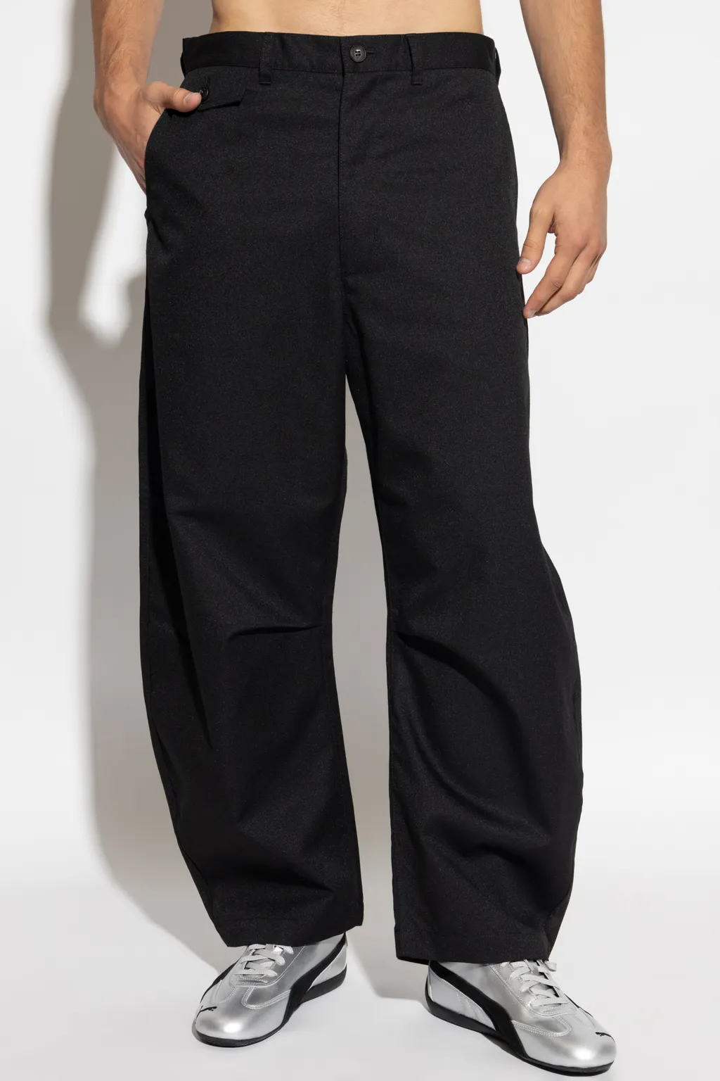 Wide-Leg Casual Pants