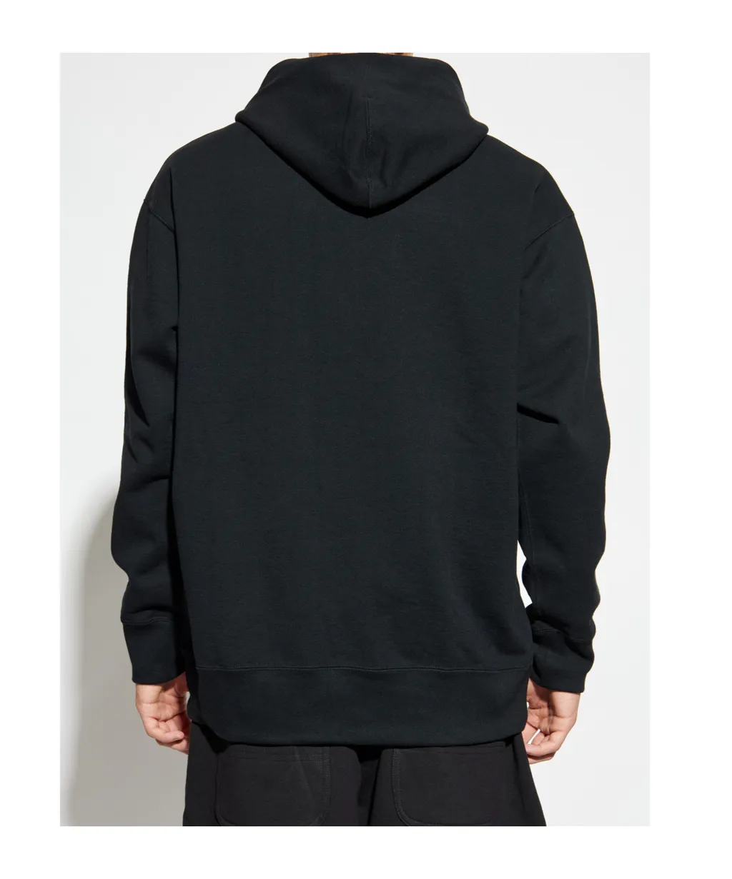 Logo-Print Drawstring Hoodie