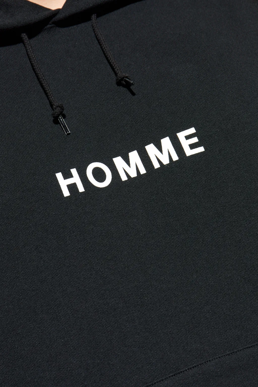 Logo-Print Drawstring Hoodie