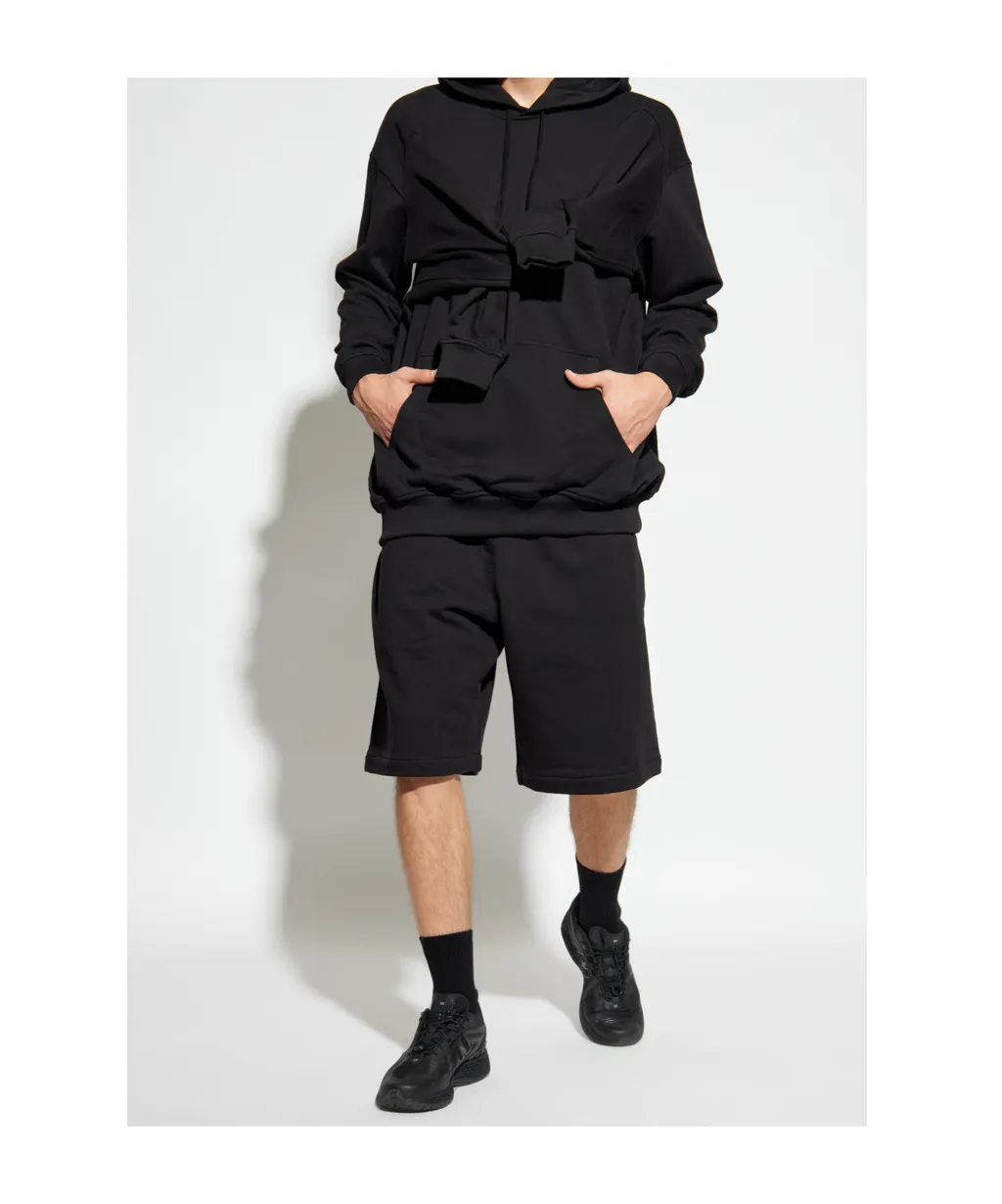 Elastic-Waistband Pocket Shorts