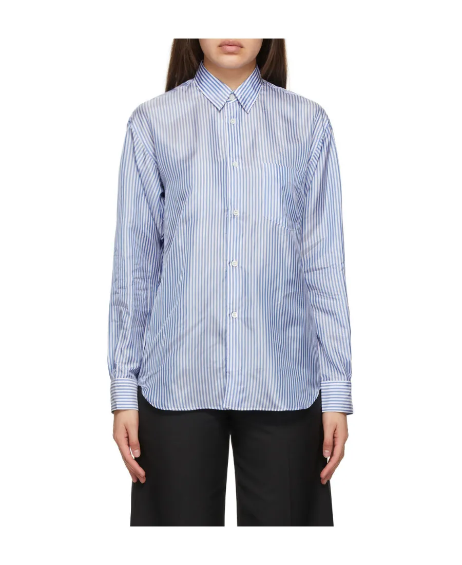 Straight Stripe Printed Shirt