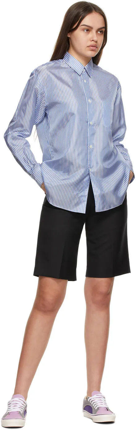 Straight Stripe Printed Shirt