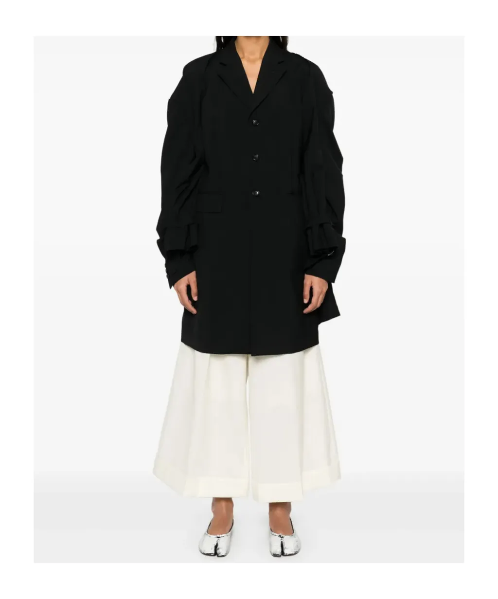 Detachable Sleeves Coat