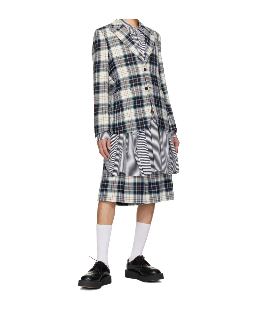 Long-Sleeved Suit Jacket