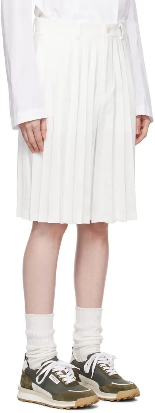 Pleated Shorts