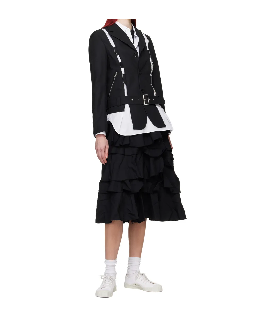 Cut-Out Long-Sleeve Shirt