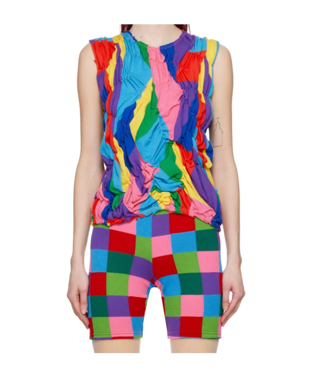 Pleated Vest