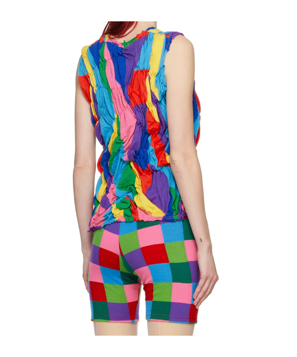 Pleated Vest