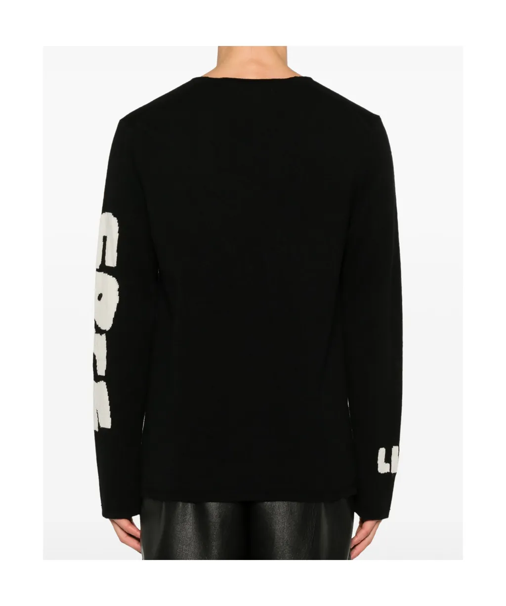 Free Love Intarsia Crewneck Jumper
