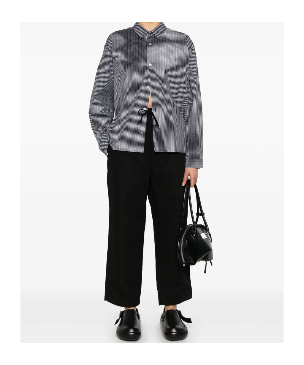 Tapered-Leg Trousers