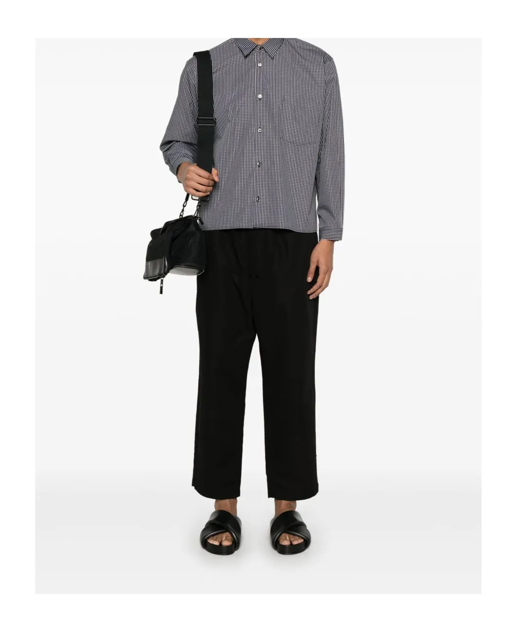Tapered-Leg Trousers