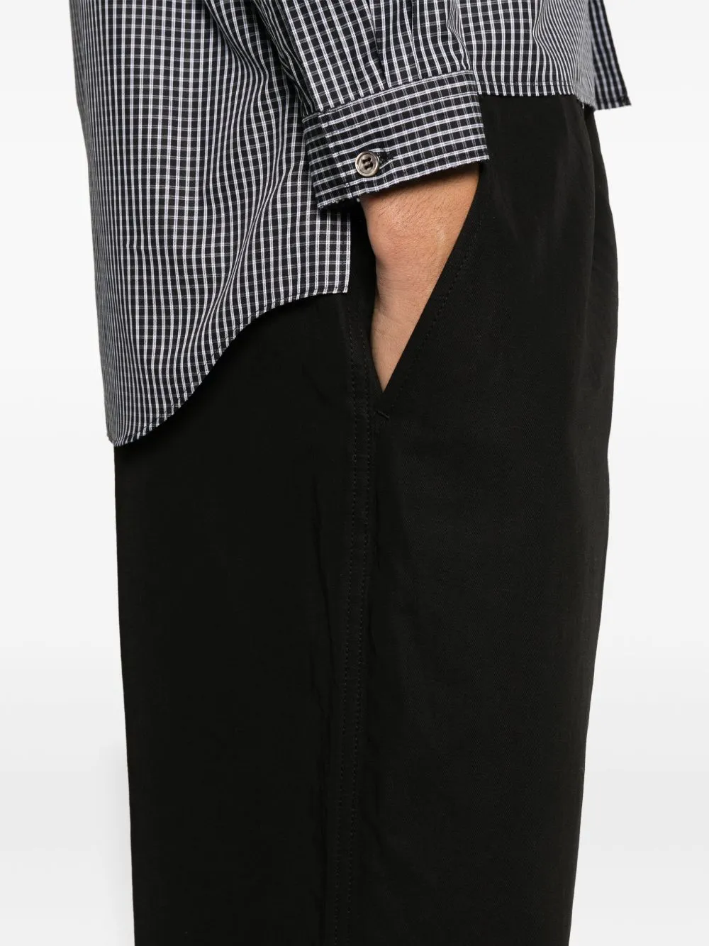 Tapered-Leg Trousers