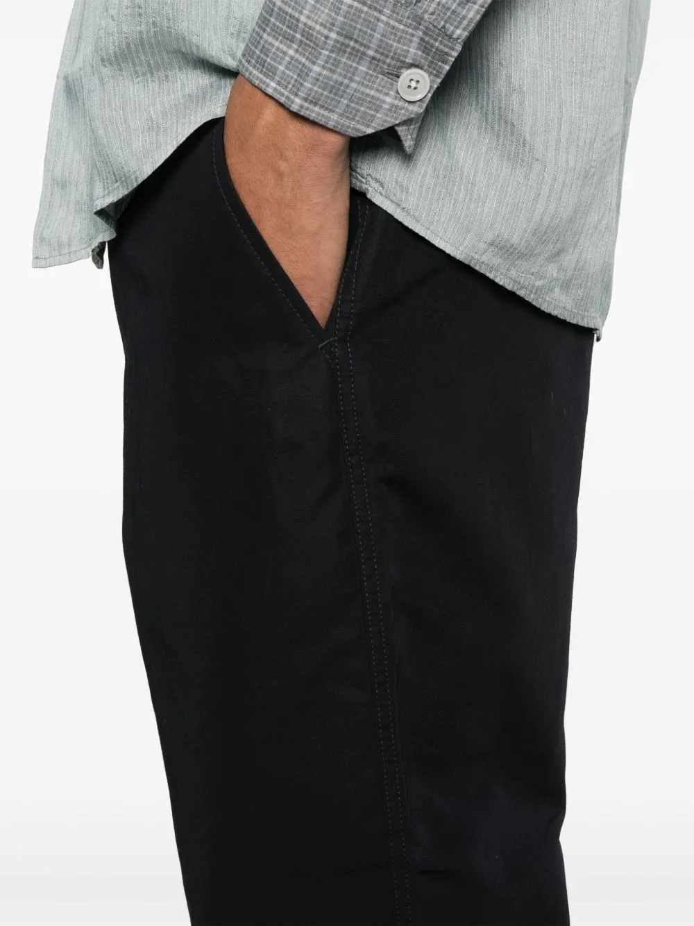 Tapered-Leg Trousers
