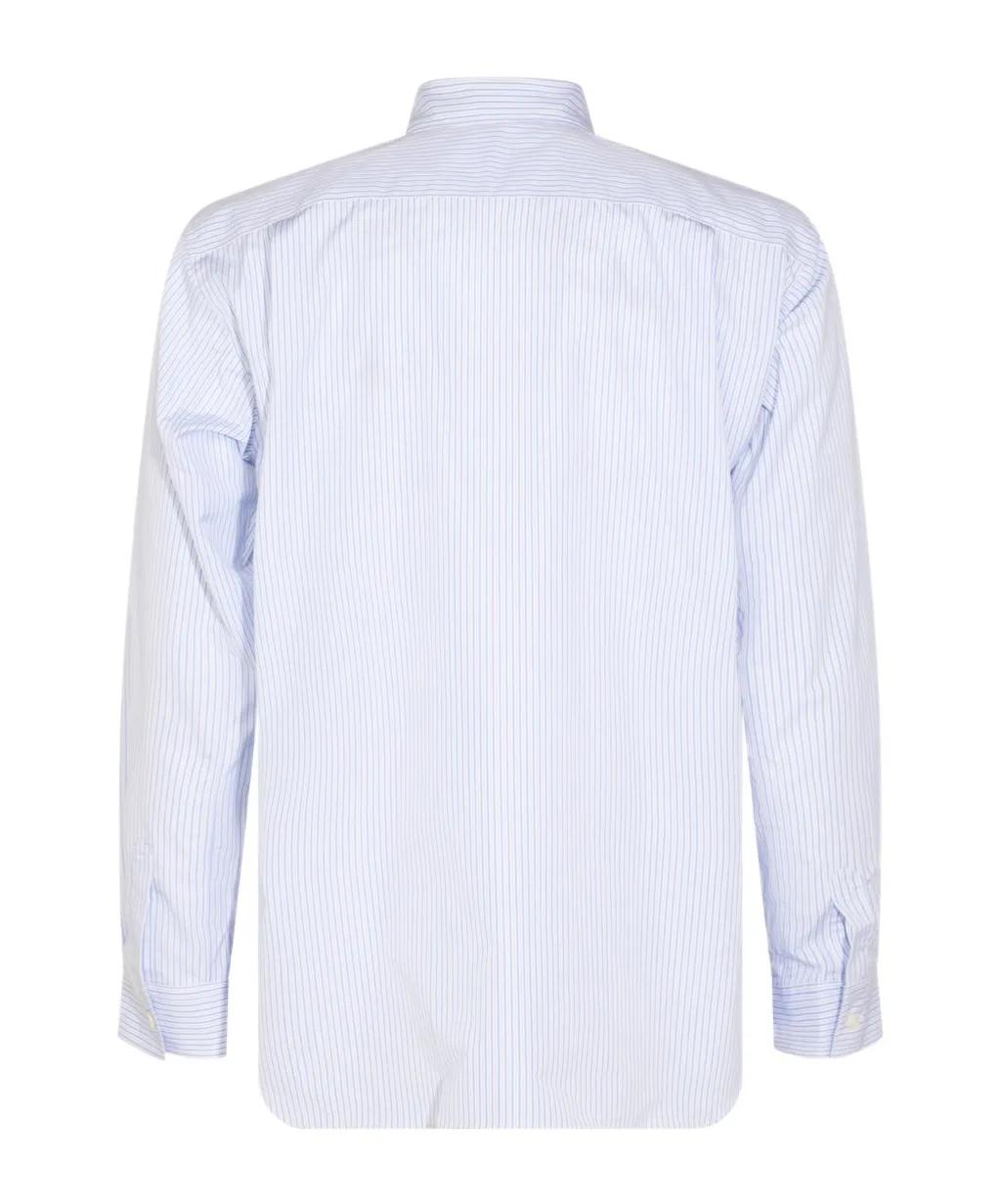 Long-Sleeved Checked Shirt