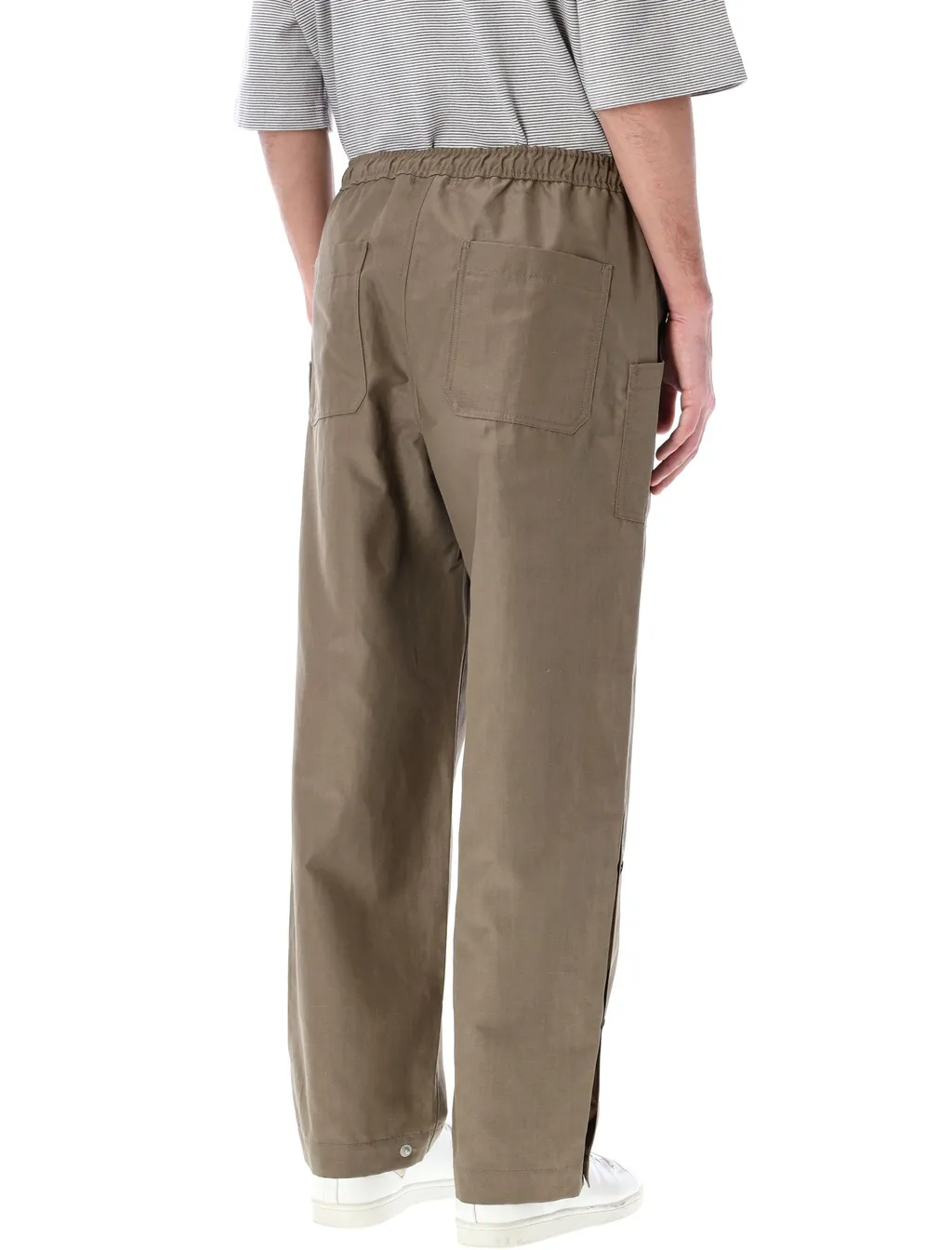 Drawstring Elasticated Waistband Trousers