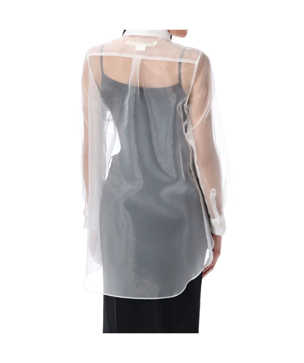 Sheer Long Sleeved Shirt