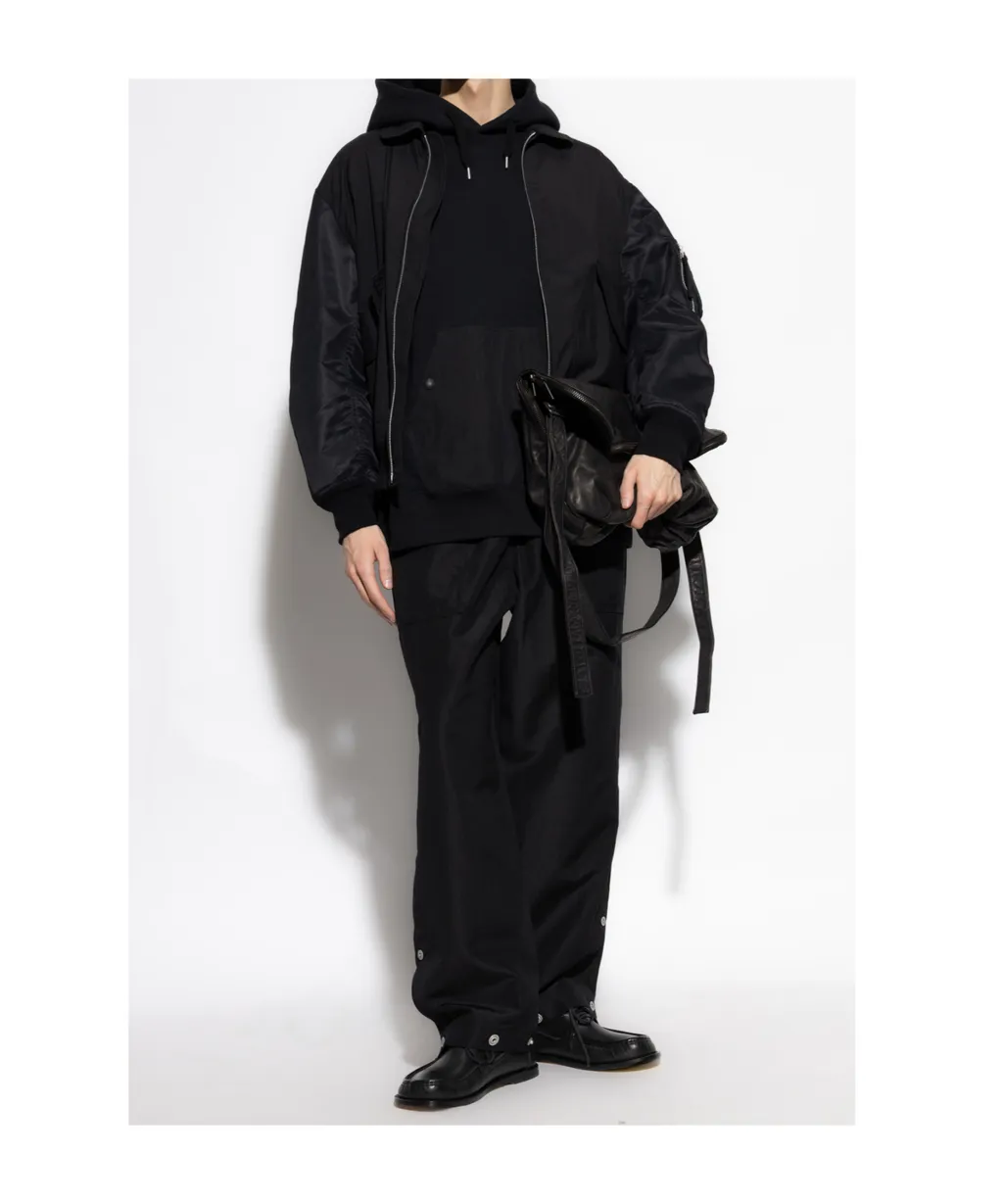 Decorative Button Trousers