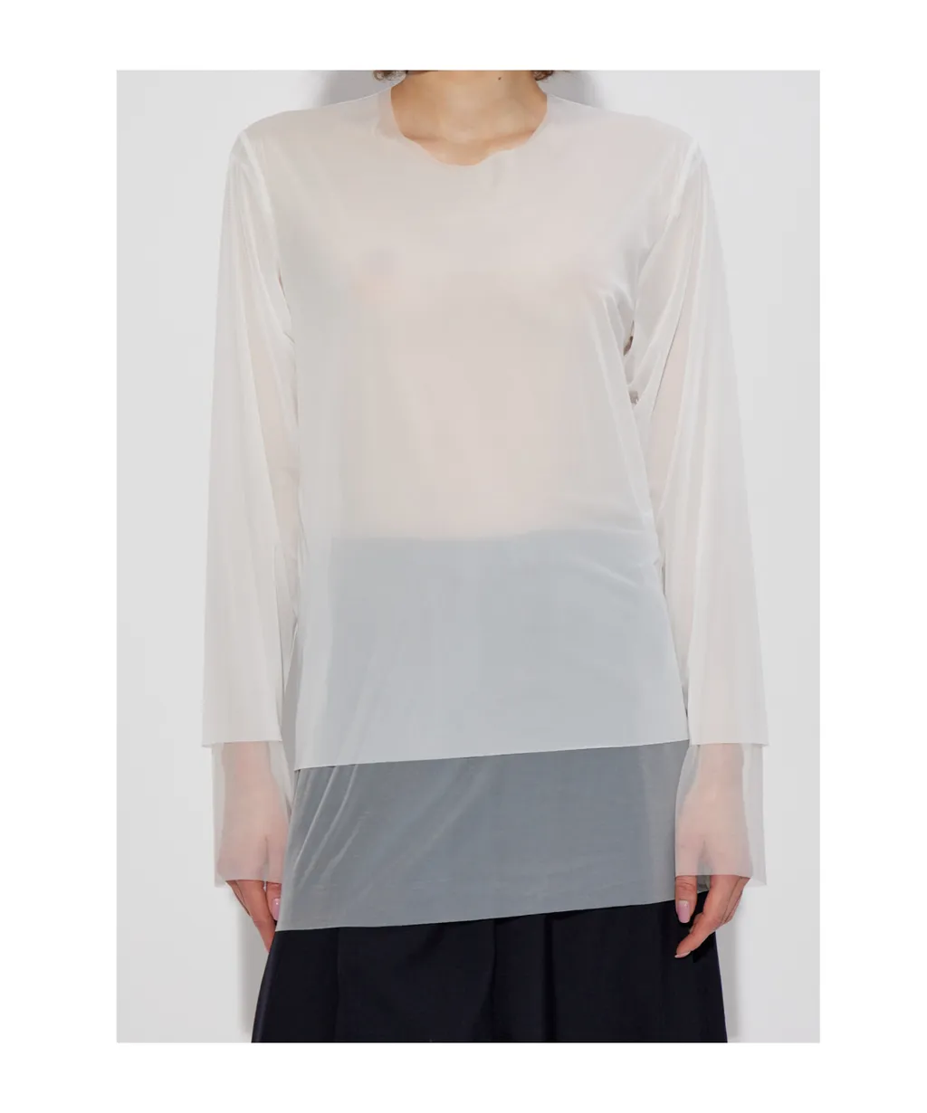 Semi-Sheer Blouse, 3