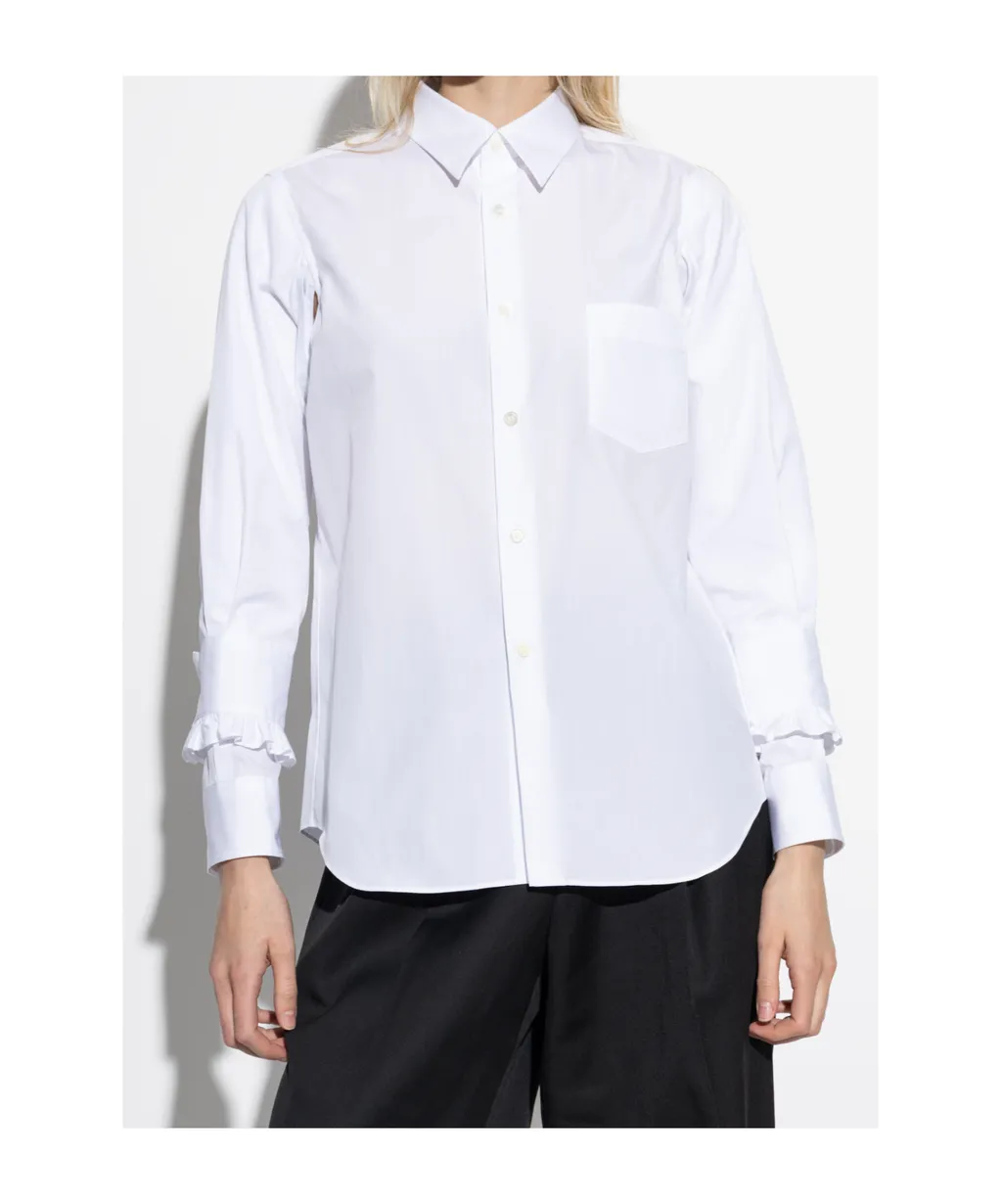 Comme Des GarÇOns Long Sleeved Blouse