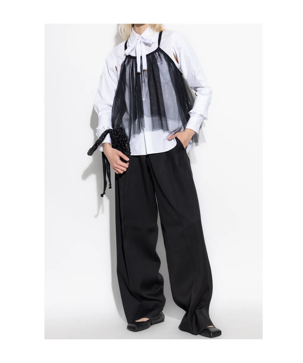 Comme Des GarÇOns Long Sleeved Blouse