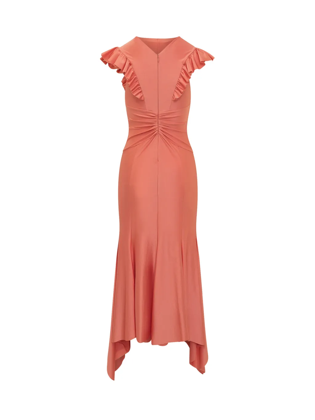 Ruched Detailed Midi Dress