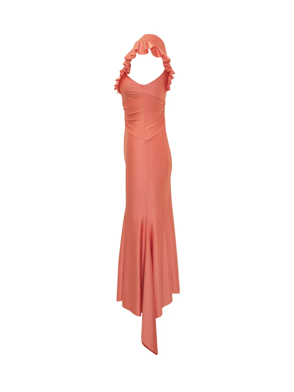 Ruched Detailed Midi Dress