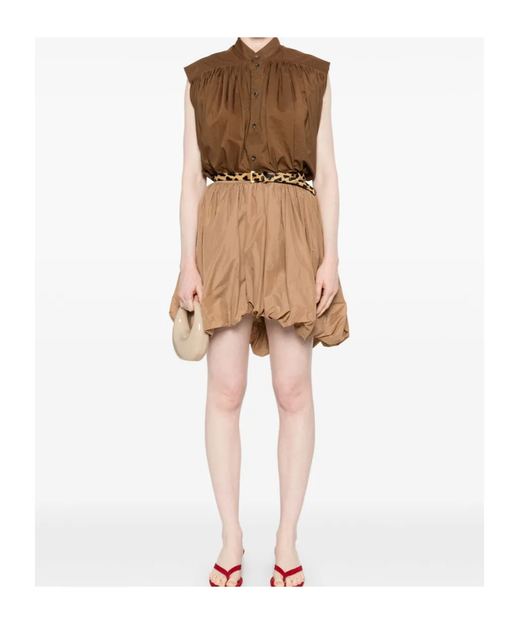 Pleated Blouse