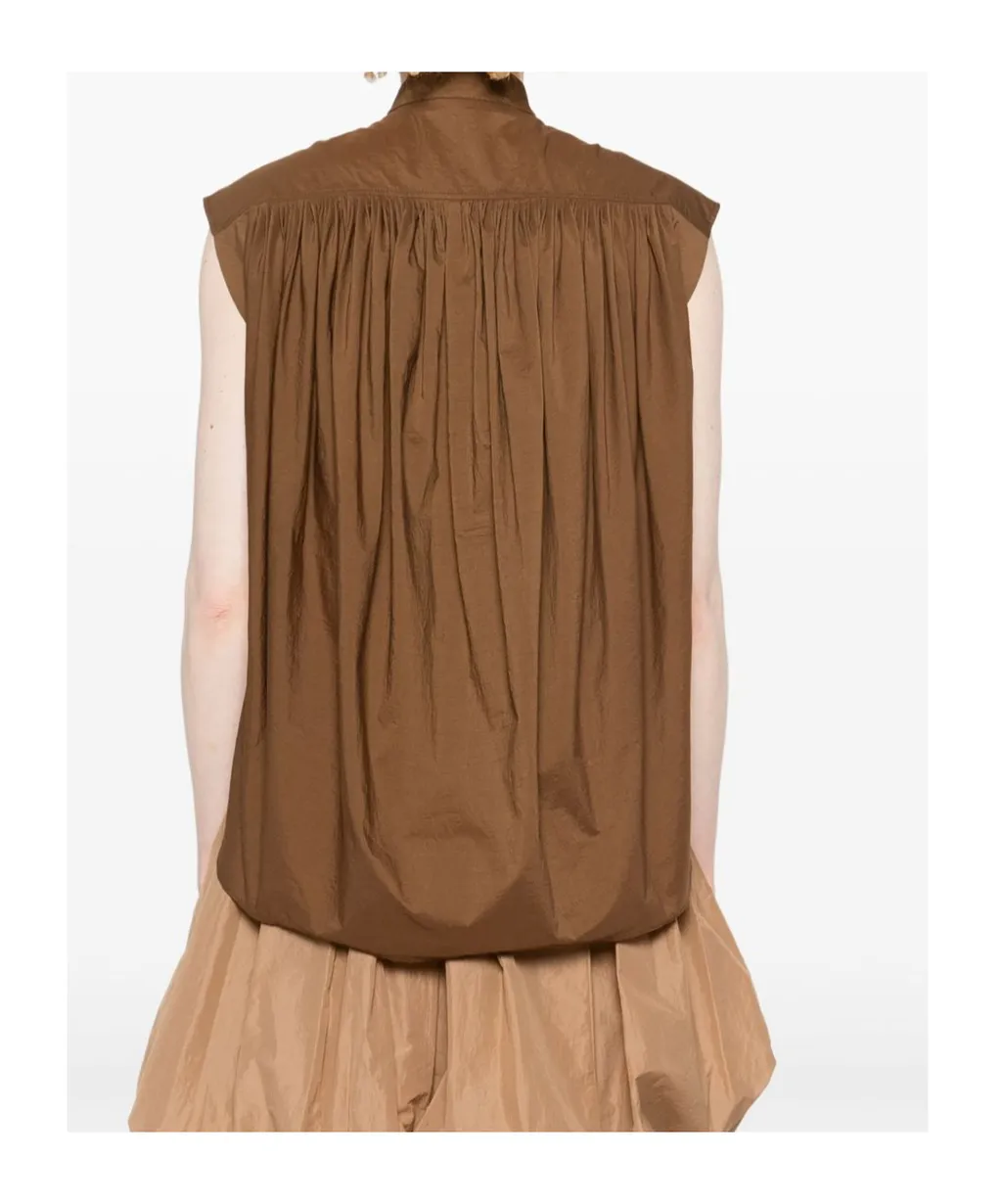 Pleated Blouse