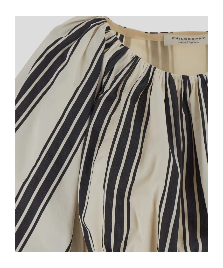 Striped Cropped Top