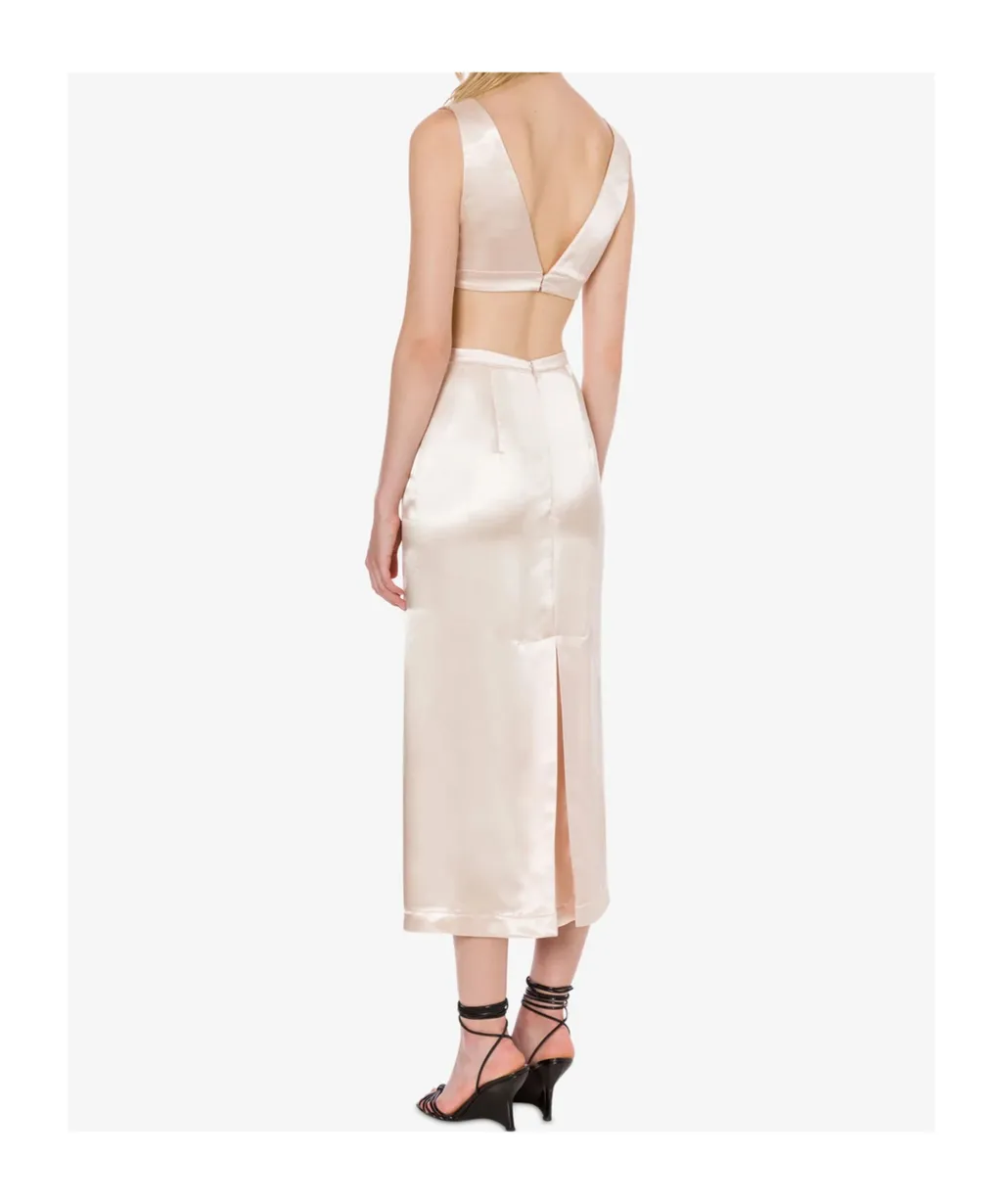 Philosophy Di Lorenzo Serafini Satin Micro Top