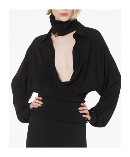 Wrap Blouse