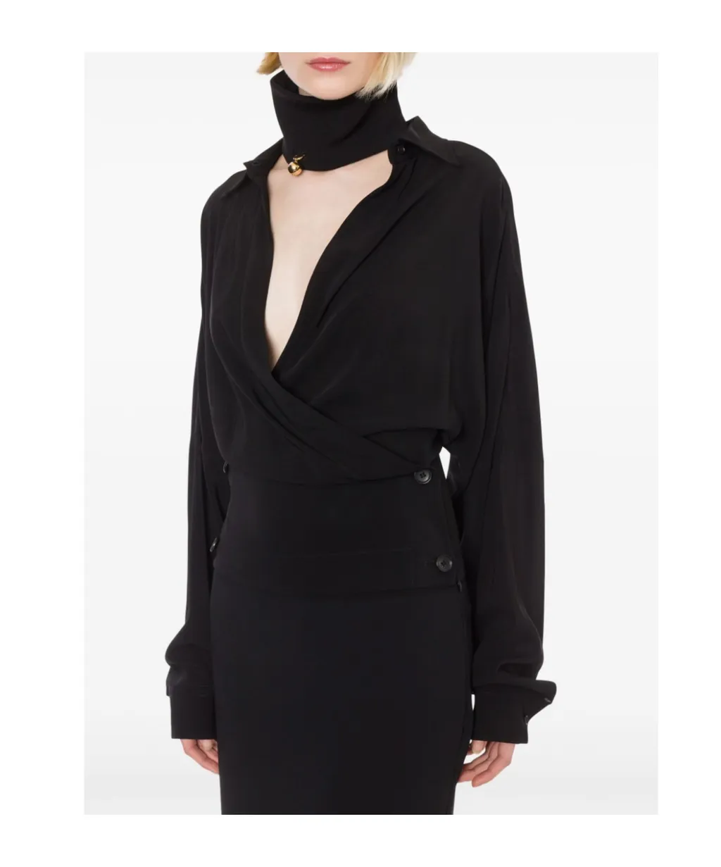 Wrap Blouse
