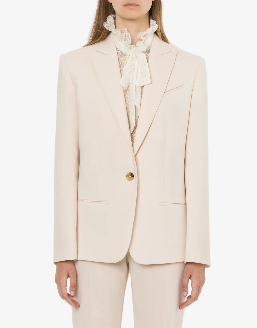 Stretch Wool Suit Coat