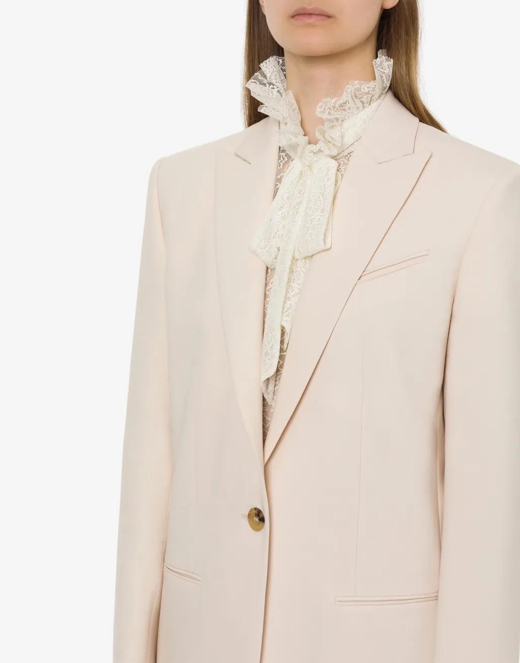 Stretch Wool Suit Coat
