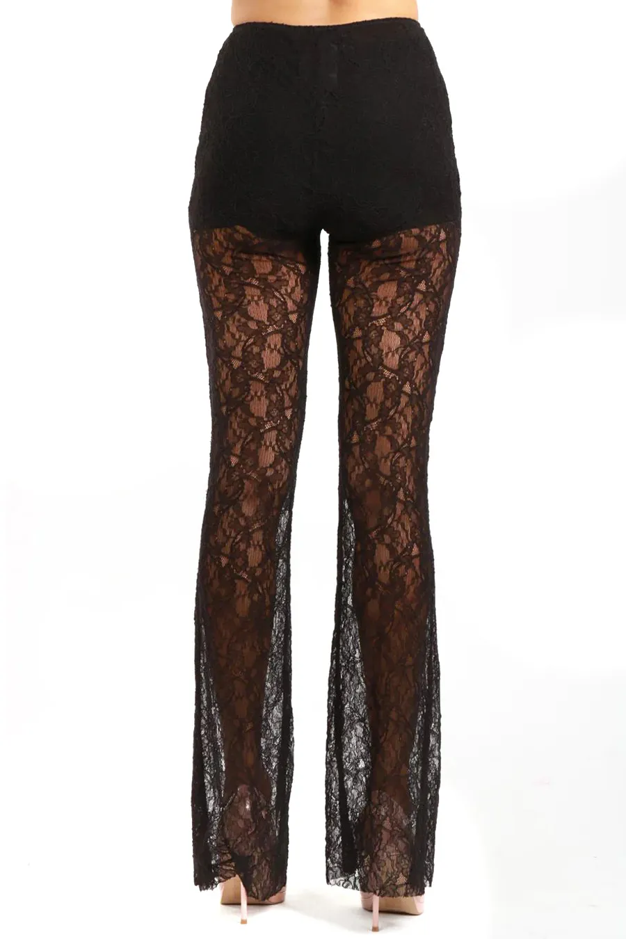 Philosophy Di Lorenzo Serafini Lace Detailed Flared Trousers
