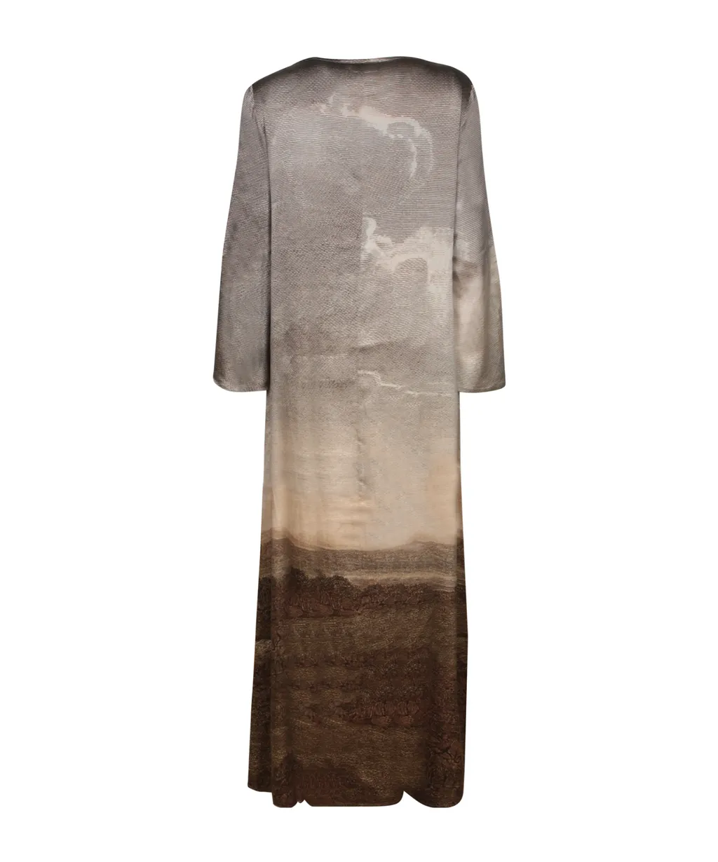 Landscape Jacquard Dress