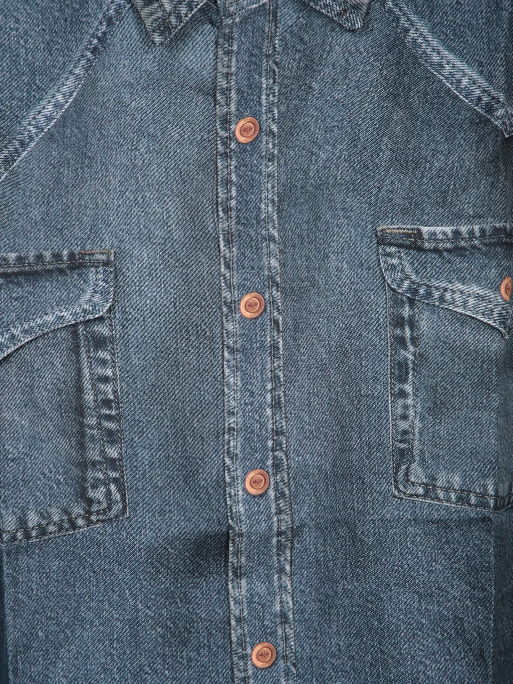 Pierre-Louis Mascia Aloes Denim Shirt