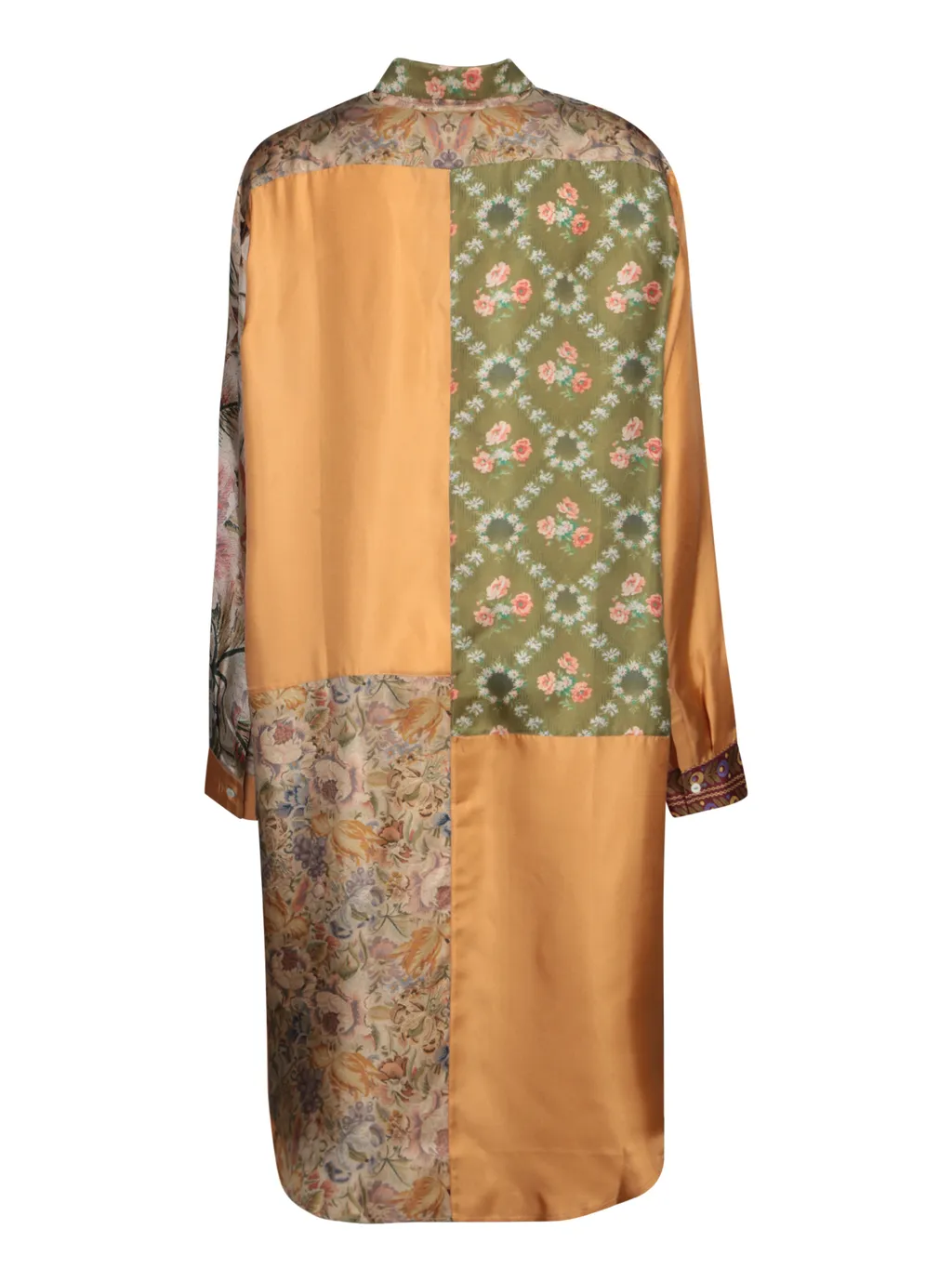 Pierre-Louis Mascia Floral Geometric Long Sleeve Shirt