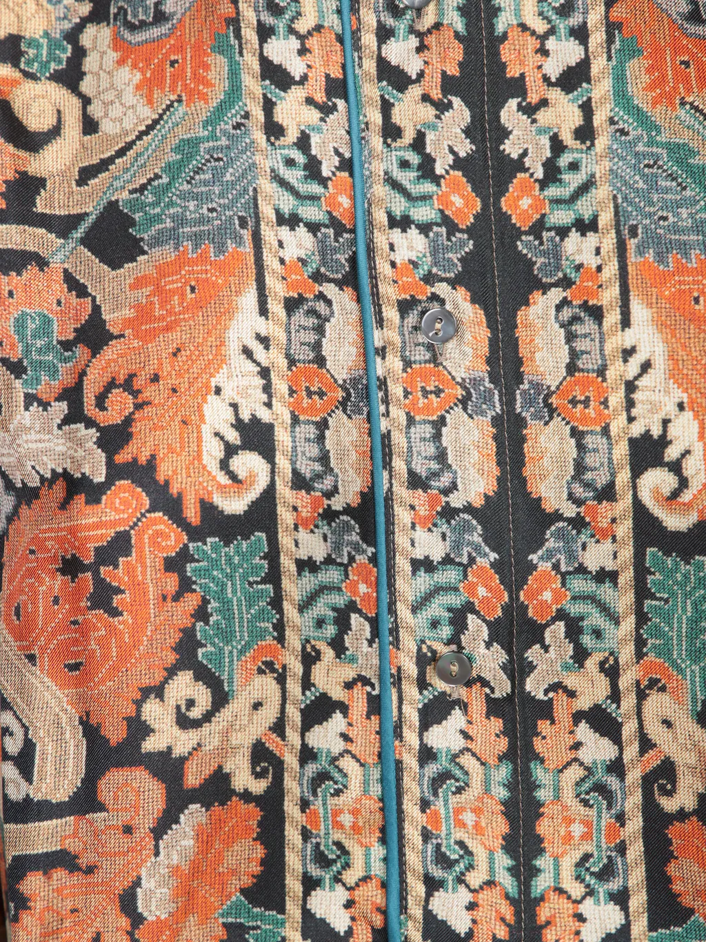 Aloes Printed Silk Shirt