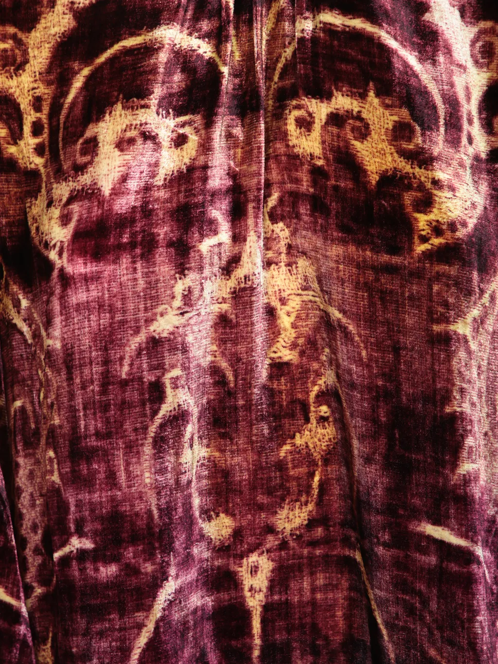 Printed Velvet Blouse, 3