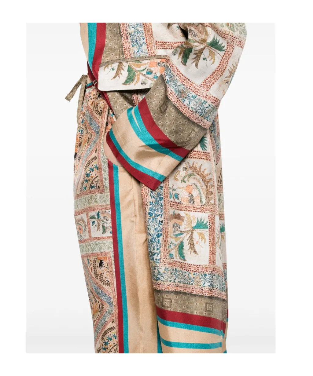 Patterned Casual Pants