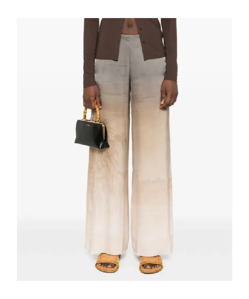 Straight-Leg Casual Pants