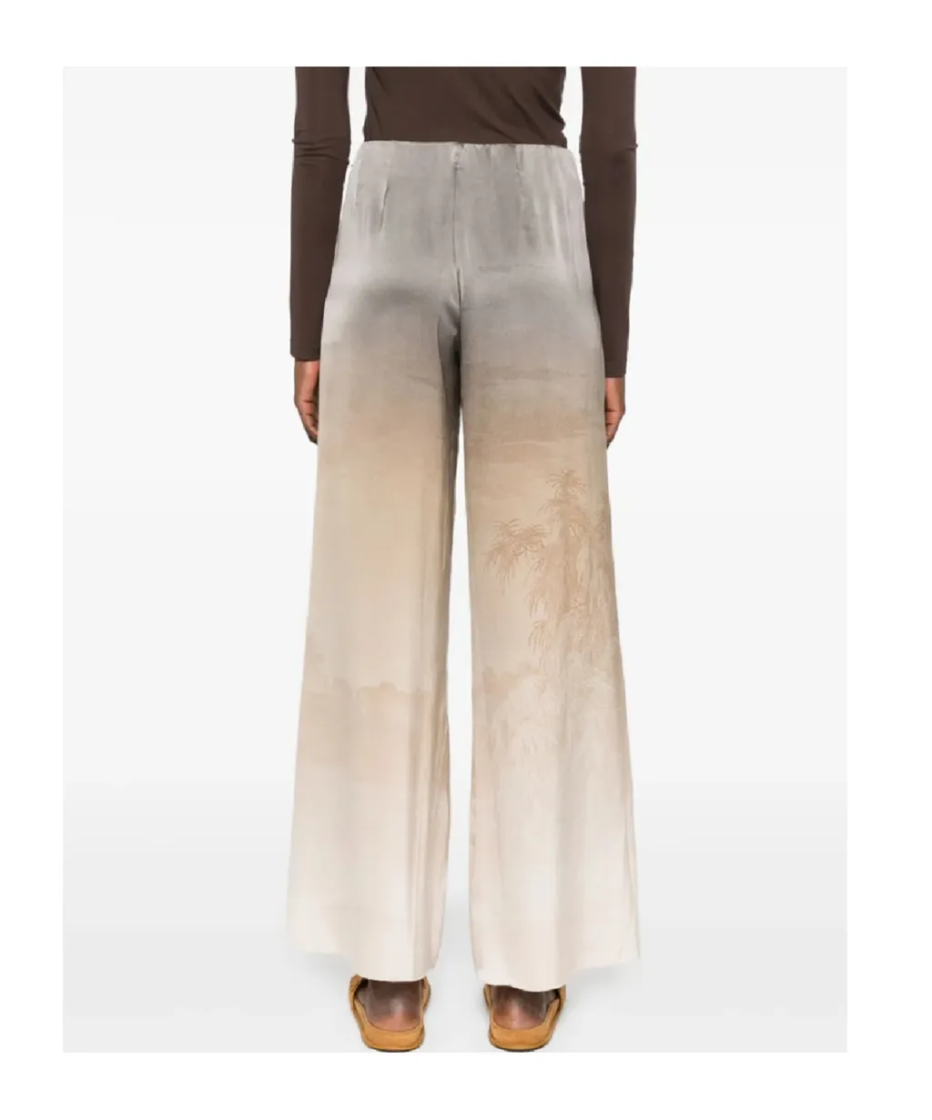 Straight-Leg Casual Pants